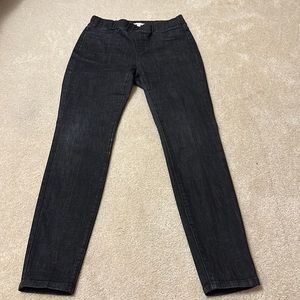 Eileen Fisher denim skinny stretch jeans elastic waist XS